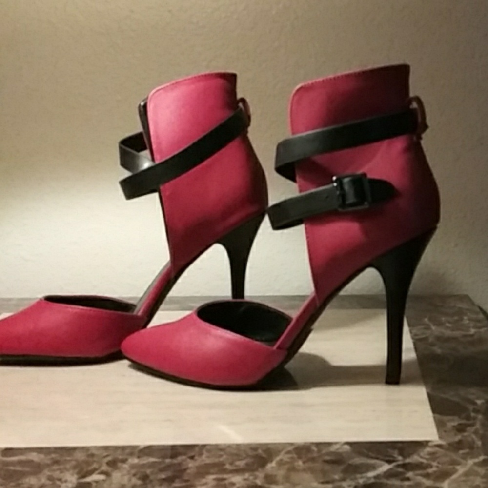 Beautiful Red Stiletto Shoes